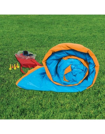 Banzai Inflatable Adventure Club Dual Slide and Pool Backyard Water Park 87