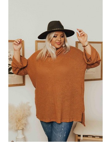 Waffle Knit Tunic In C l Curves