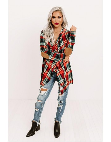 Thrills Plaid Cardig 