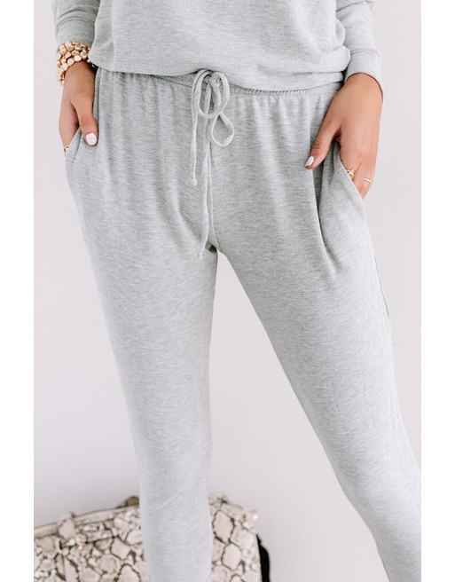 Snuggle Joggers In Gre 