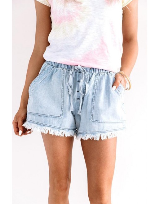   Summer Chambray Shorts